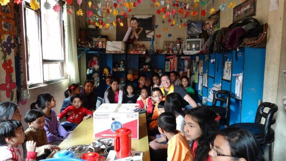 The Rainbow House classroom in 2013